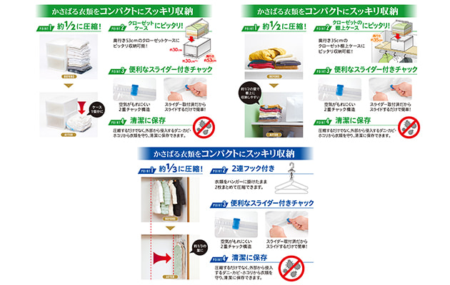 82％以上節約 アール 衣類圧縮袋 ふとん一式まるごと圧縮袋 2枚入 RE-003